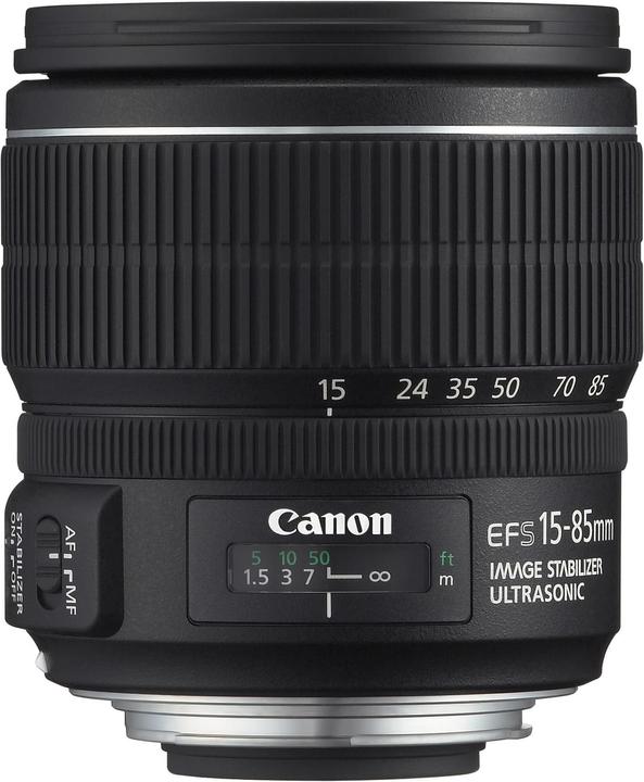 Actual product image Canon EF-S 15-85mm f/3.5-5.6 IS USM (Canon EF-S, APS-C / DX)