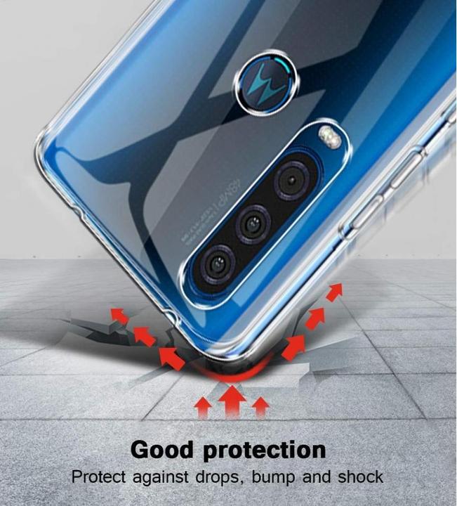 Actual product image Screenguard Motorola One Action Flexible TPU Clear Case (Motorola One Action)