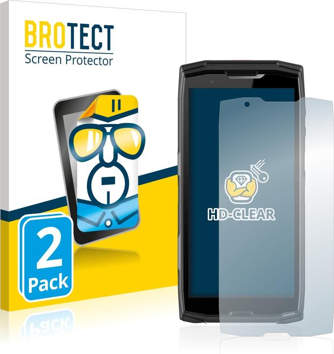 Actual product image BROTECT Screen Protector Clear (2 Piece, Crosscall Core X5)