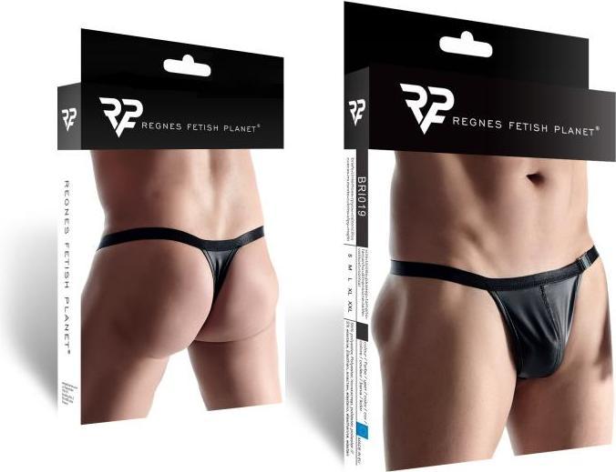 Image du produit Regnes Fetish Planet String Wetlook avec Schnalle (L)