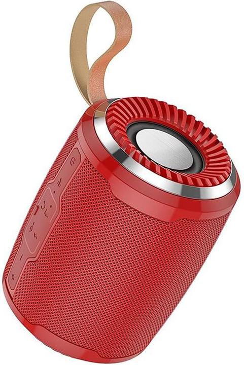 Produktbild König Design Bluetooth Lautsprecher Cool Sport Rot für Apple iPhone Samsung Huawei Xiaomi (6 h, Akkubetrieb)