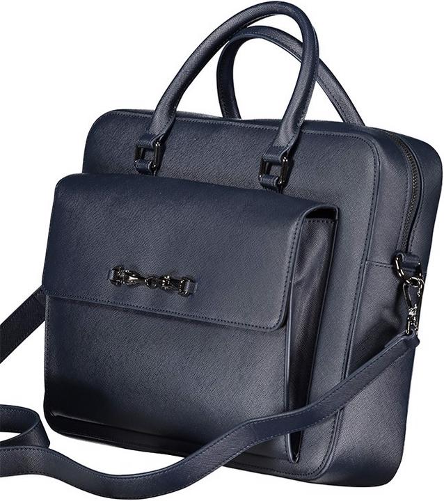 Actual product image Trussardi Business bag Saffiano imitation leather