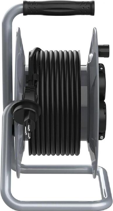 Image du produit Steffen Kunststoff Kabelrolle 3xT13 IP55 Td 3x1mm² 25m grau/schwarz (25 m, 1.50 mm²² mm)