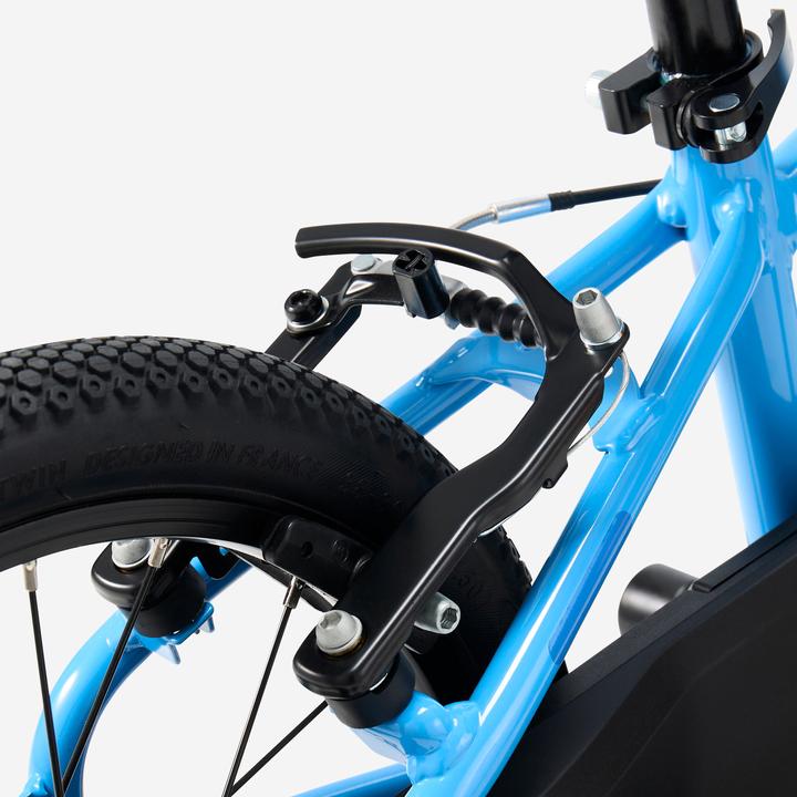 Actual product image Btwin Kinderfahrrad 16 Zoll Discover 500 blau (16")