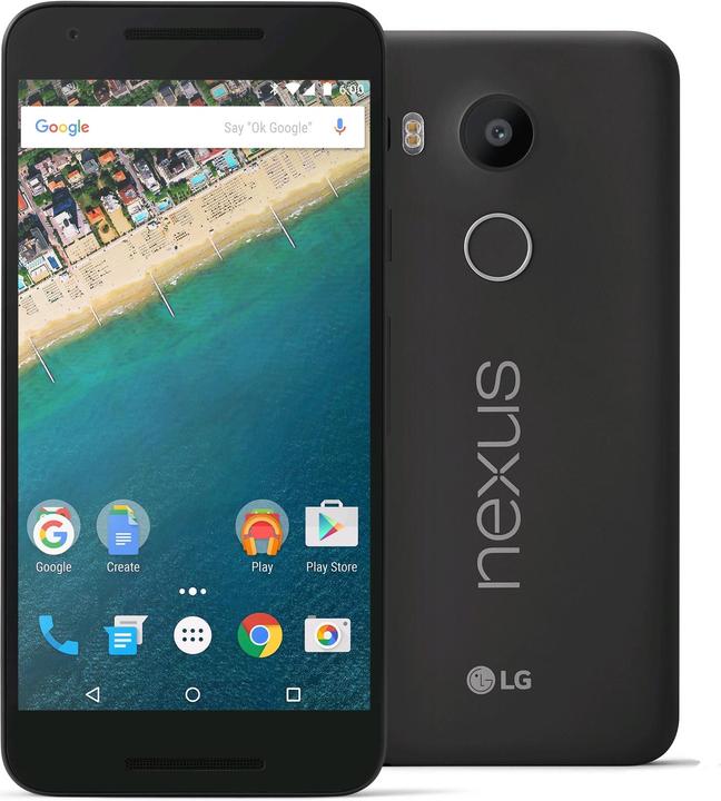 Actual product image LG Nexus 5X (16 GB, Charcoal, 5.20", Single SIM, 12.30 Mpx, 4G)