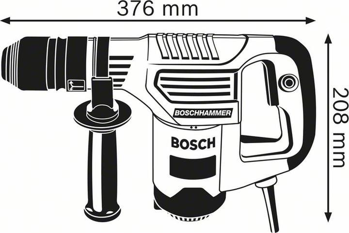 Image du produit Bosch Professional GSH 3 E avec SDS-plus (Fonctionnement sur secteur)