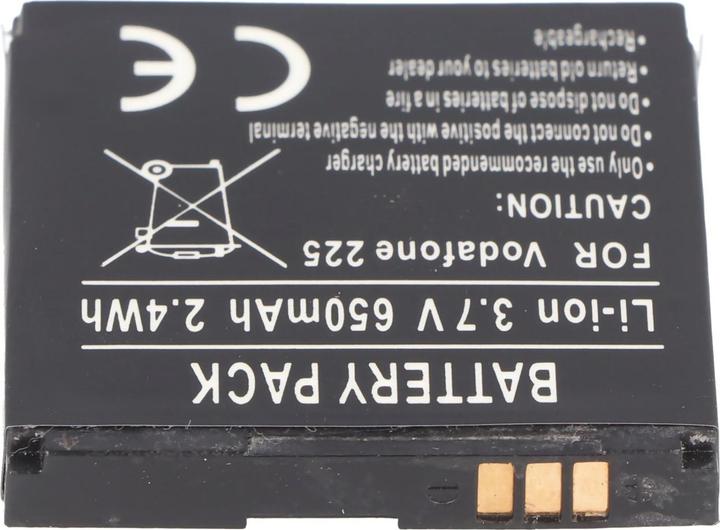 Image du produit AccuCell Batterie Vodafone 125, 225, 246, Li3706T42P3h38385