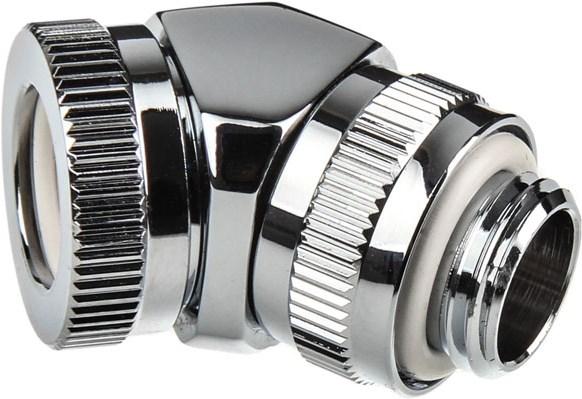 Actual product image Phanteks Glacier Rotary Connector 45 degree G1/4 inch male to 12mm female hardtube - rotatable