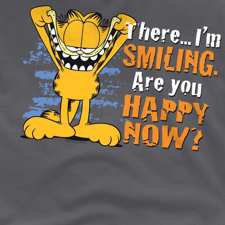 Actual product image Garfield Mens Smiling T-Shirt (3XL)