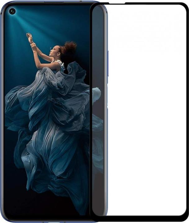 Produktbild Screenguard Honor 20 Pro Full Screen Panzerglas Schutzfolie 2.5D 9H (1 Stück, Honor 20 Pro)