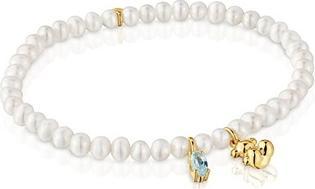 Produktbild Tous Bracelet made of real pearls with a gold-plated teddy bear 1004025000
