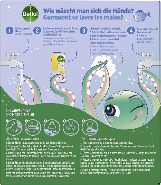 Produktbild Dettol Kids No-Touch (Flüssigseife, 250 ml)