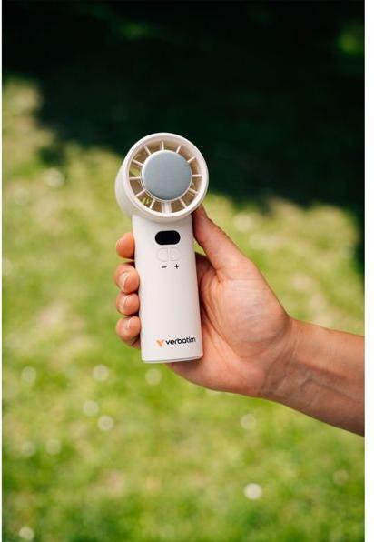 Produktbild Verbatim CoolnGo Handheld Fan White