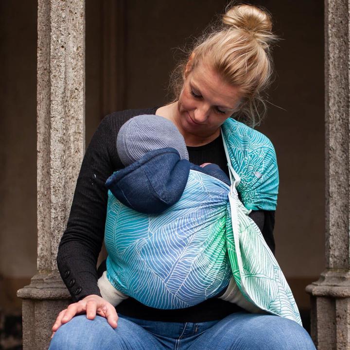 Immagine prodotto Hoppediz Imbragatura per bambini Ring-Sling di qualità biologica (2 m)