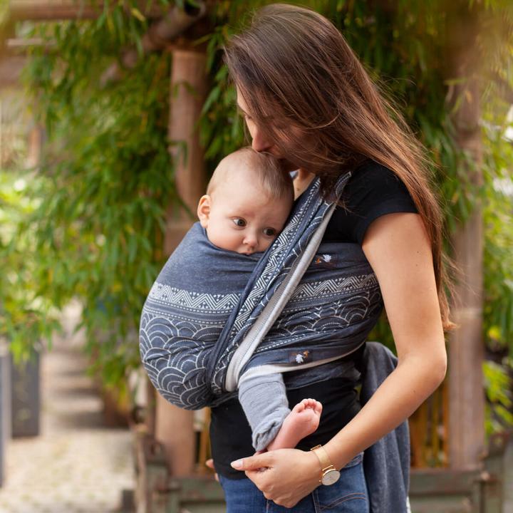 Image du produit Hoppediz Echarpe de portage pour bébé Qualité kbA (4.60 m)
