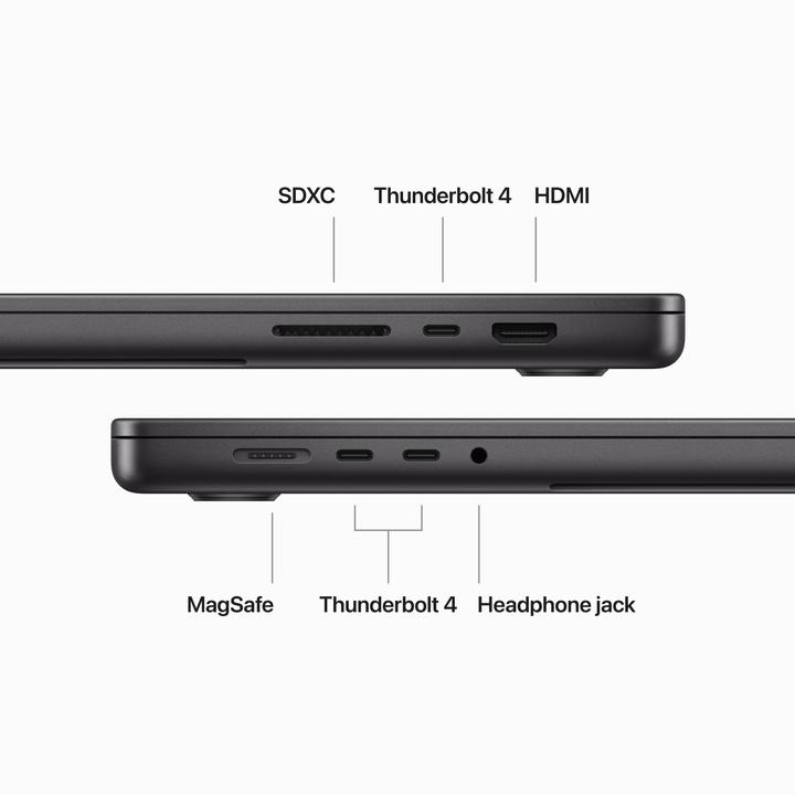 Actual product image Apple MacBook Pro - Late 2023 (16", M3 Max, 48 GB, 1000 GB, DE)