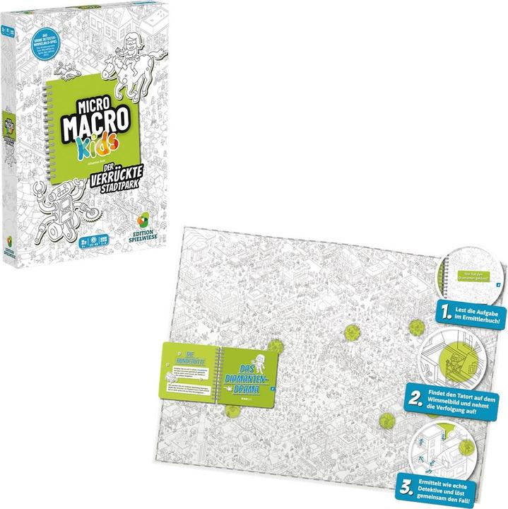 Produktbild MicroMacro Kids: Der verrückte Stadtpark (d) (Deutsch)