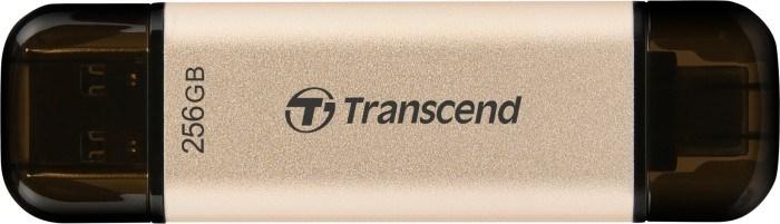 Actual product image Transcend JetFlash 930C (256 GB, USB-C, USB-A, USB 3.1)