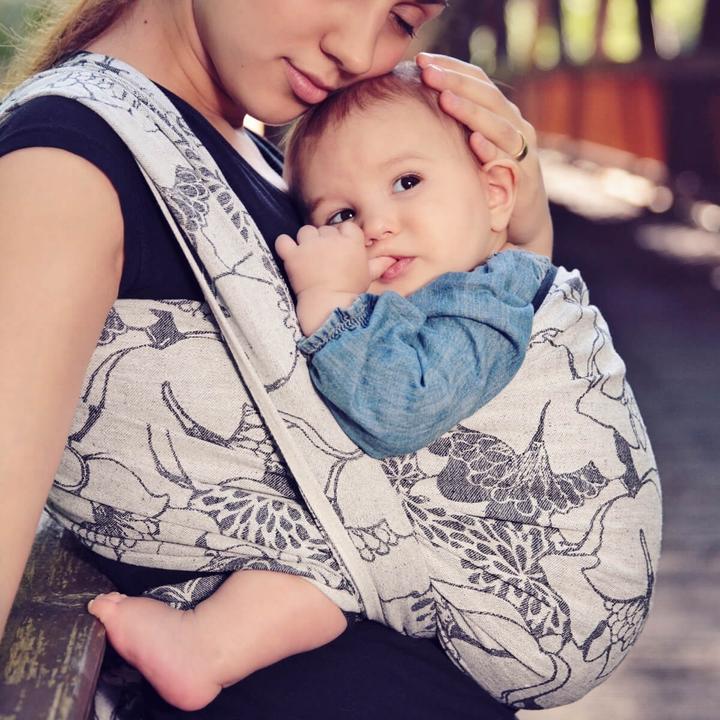 Image du produit Hoppediz Echarpe de portage tissée pour bébé (4.60 m)