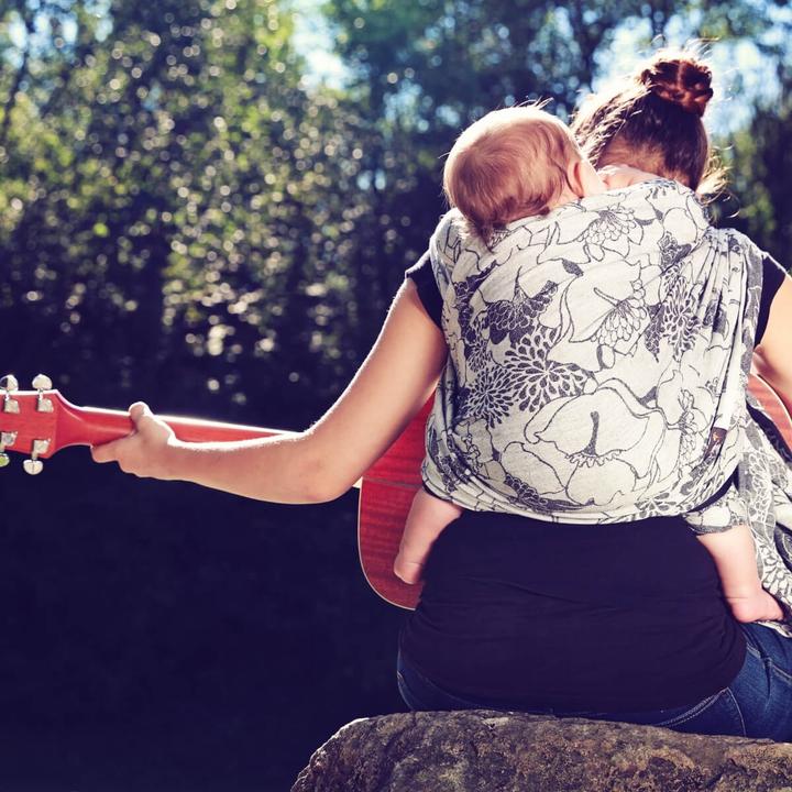 Actual product image Hoppediz Baby sling woven baby sling (5.40 m)