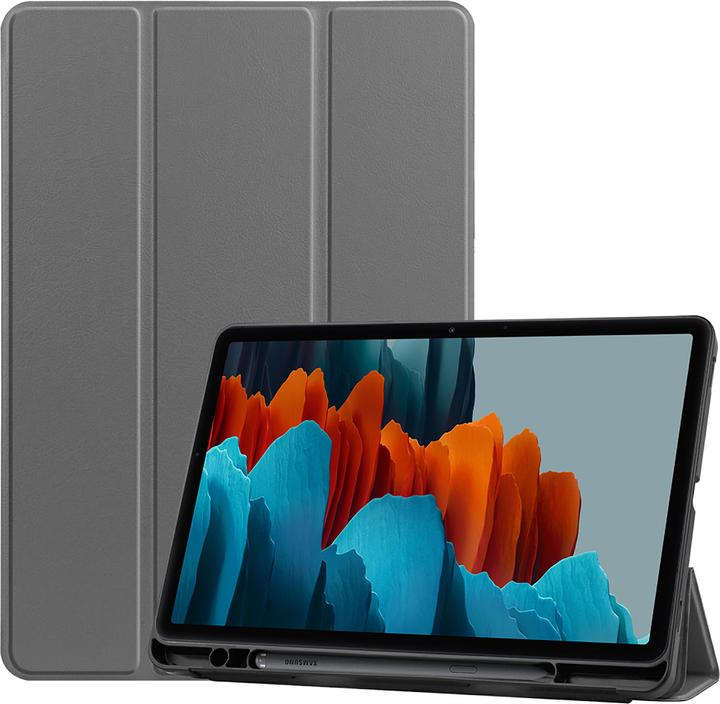 Produktbild Cazy Premium Smart Hülle Kompatibel mit Samsung Galaxy Tab S7 - Schutz Etui Hülle mit Stifthalter - (Galaxy Tab S7)