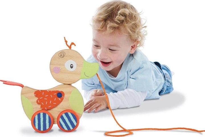 Actual product image Eichhorn Pull-along duck