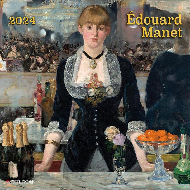 Actual product image Edouard Manet 2024 (30 x 30 cm, Hardcover, French, Spanish, German, Italian, English, Czech, Polish, Dutch)