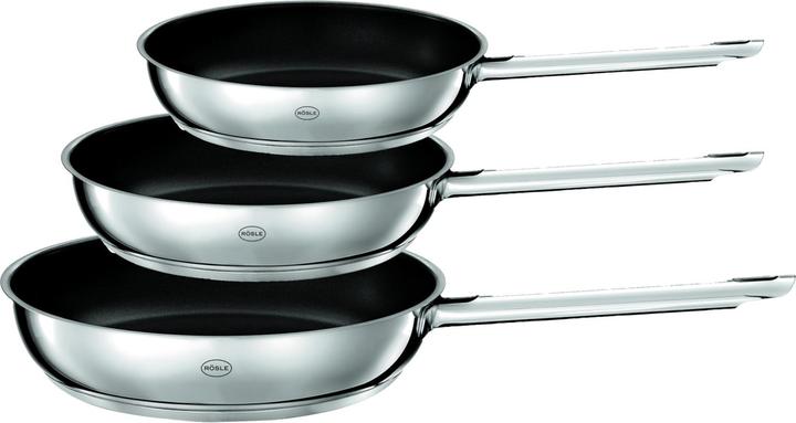 Rösle Bratpfannen-Set Pureelements ProResist 3-teilig (Bratpfanne, Edelstahl)