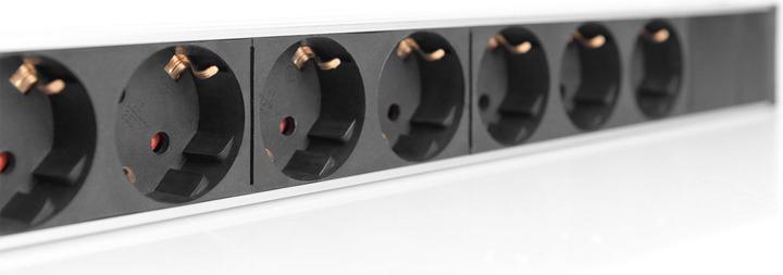 Image du produit Digitus 1U PDU 2m d'alimentation CEE 7//7