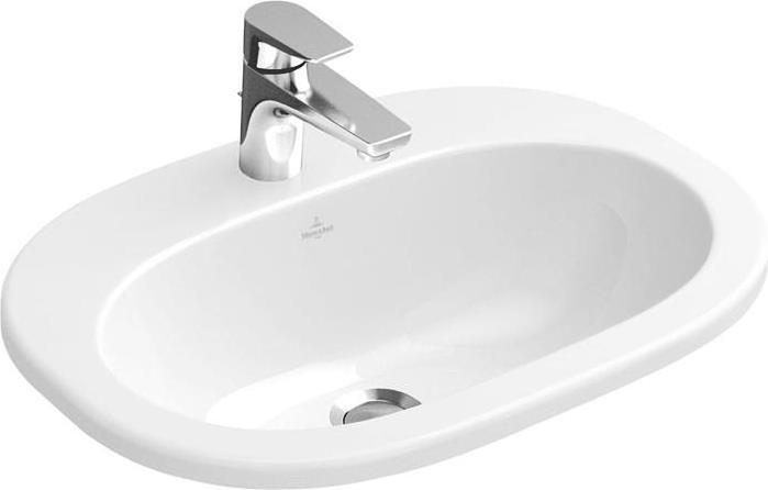 Image du produit Villeroy & Boch Vasque encastrée O.novo 56 cm blanc 41615601 (400 mm, 560 mm)