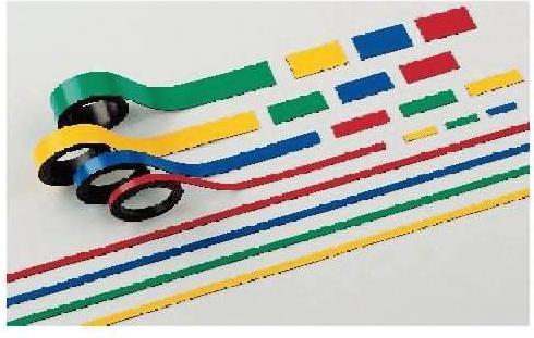 Actual product image Maul Magnetic strip, inscribable, 2 pieces, L 1000 x W 5 mm (2 x)