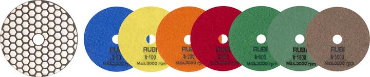 Immagine prodotto MGA Rubi - Disco diamantato per lucidatura a secco Ø 100 mm Buff Bl. (62977)