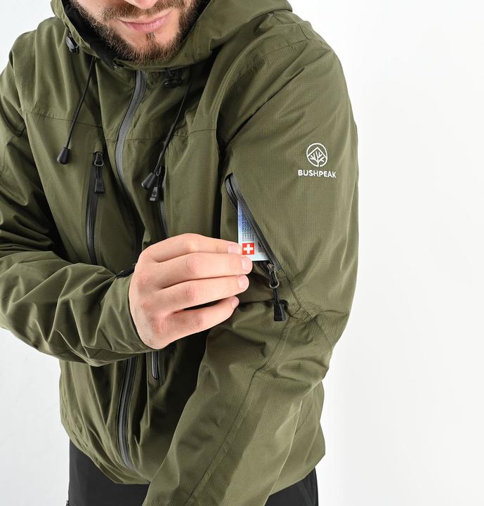 Actual product image Bushpeak Rain jacket (S)