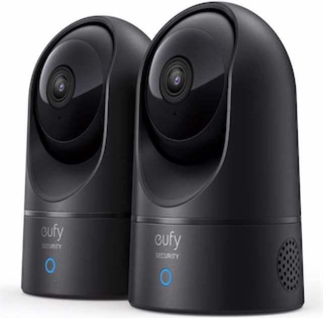eufy Indoor Cam 2K Pan Tilt Duo pack