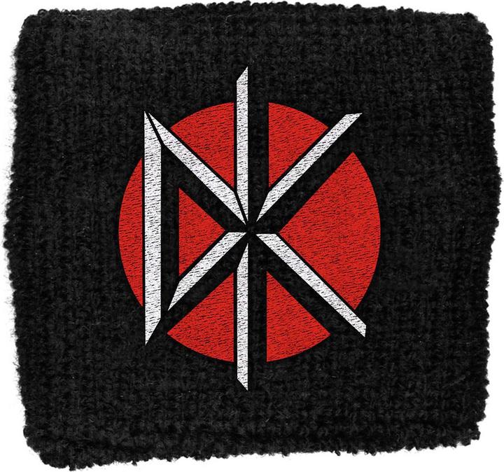 Dead Kennedys Stoffarmband Logo (9 cm, 20% Elastan, 80% Baumwolle)