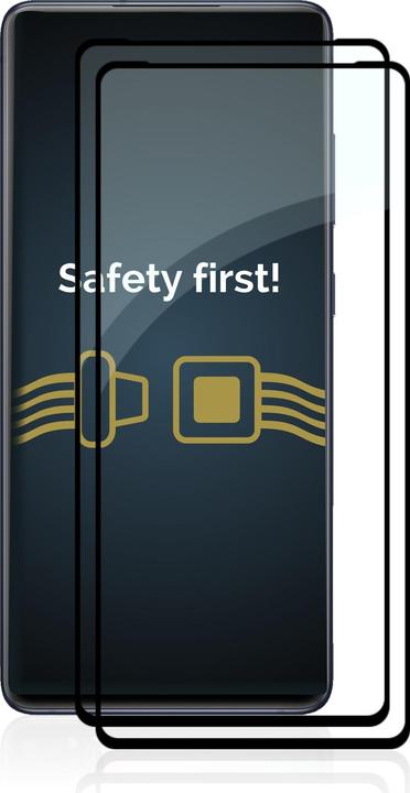 Produktbild Savvies Full-Screen Displayschutz Panzerglas Schutzglas (2 Stück, Samsung Galaxy S20 FE 5G)