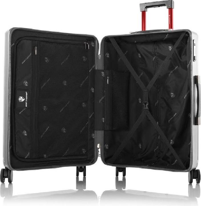 Actual product image Heys Smart Luggage -matkalaukku, hopea (42 l, Hand luggage (up to 50 litres))