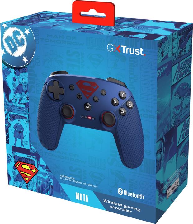 Actual product image Trust Gxt542sm Muta Controller Superman (Switch, iOS, Switch 2, Android, PC, Switch OLED)