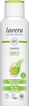 Produktbild Lavera Shampoo for all hair types Family (Shampoo) 250 ml (250 ml, Flüssiges Shampoo)