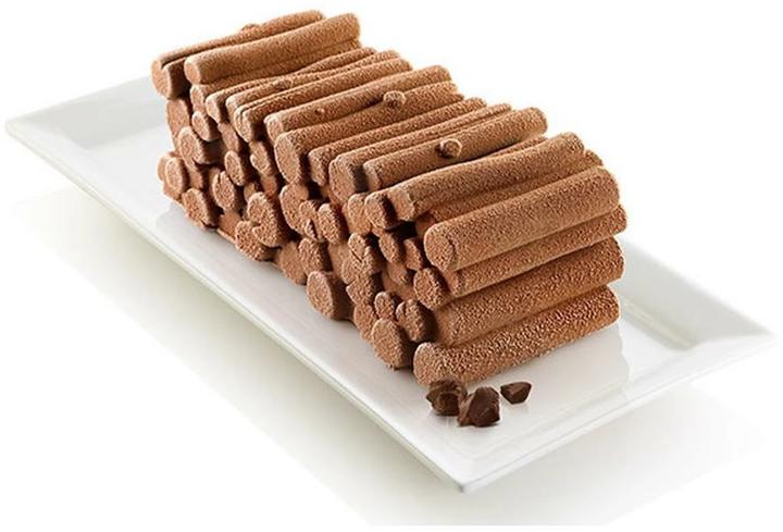 Image du produit Silikomart Moule à pâtisserie à motif Forêt 24 x 10 cm (10 cm)