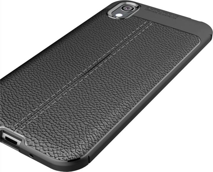Actual product image Screenguard Huawei Y5 2019 Sleeve Leather Design TPU Cover (Huawei Y5 (2019))