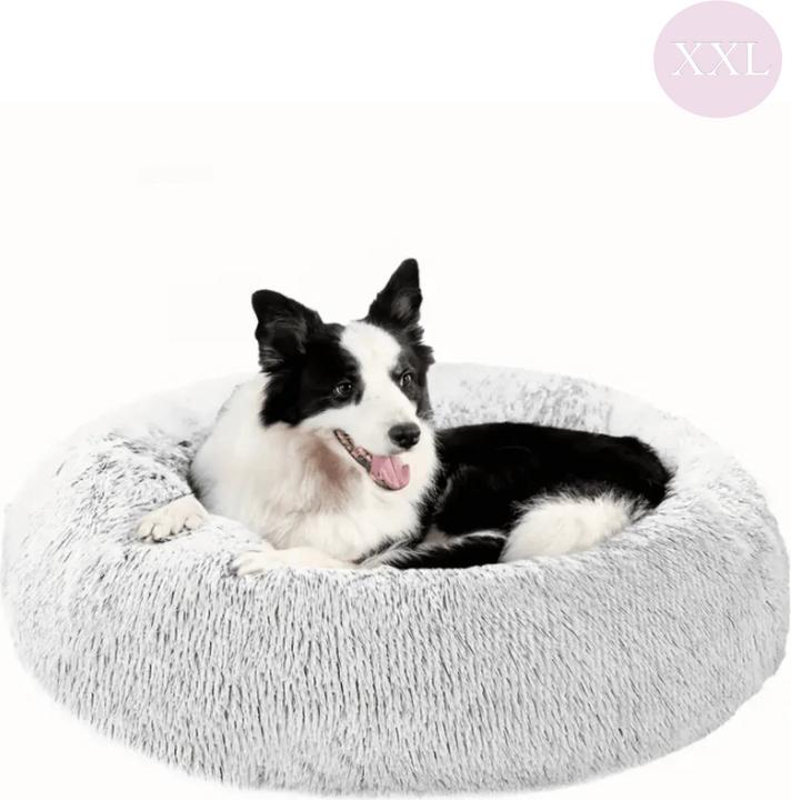 Immagine prodotto Alopini Letto calmante per cani e gatti, ciambella riscaldante e soffice letto rotondo (Cane, Gatto)