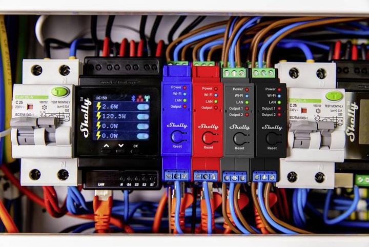 Immagine prodotto Shelly Pro 2 (Attuatore dell'interruttore)
