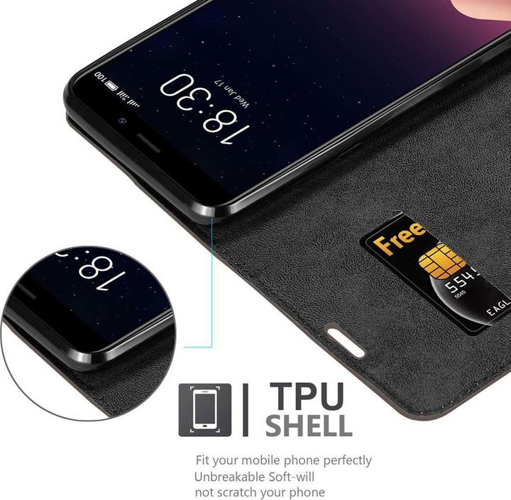 Image du produit Cadorabo Book Couverture magnétique invisible (Meizu M6s)
