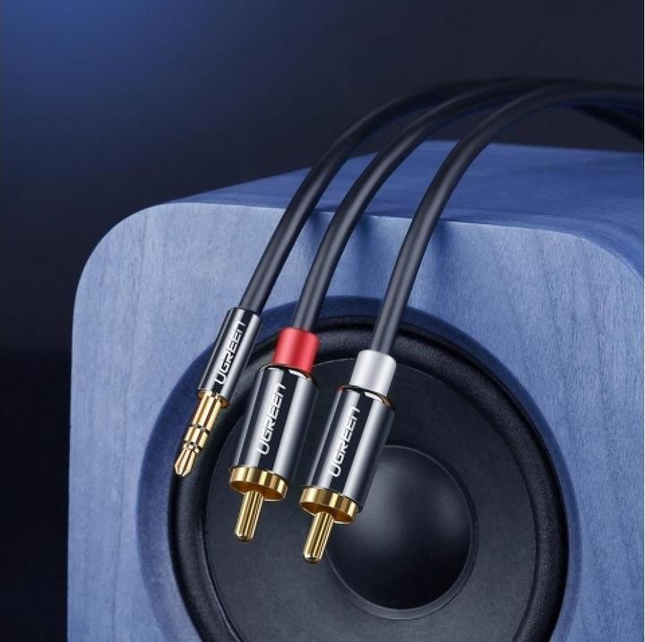 Produktbild Ugreen 2x RCA – 3.5mm Klinke (2 m, Cinch, 3.5mm Klinke (AUX))