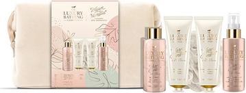 Grace Cole Body care gift set in a cosmetic bag Vanilla 5 pcs