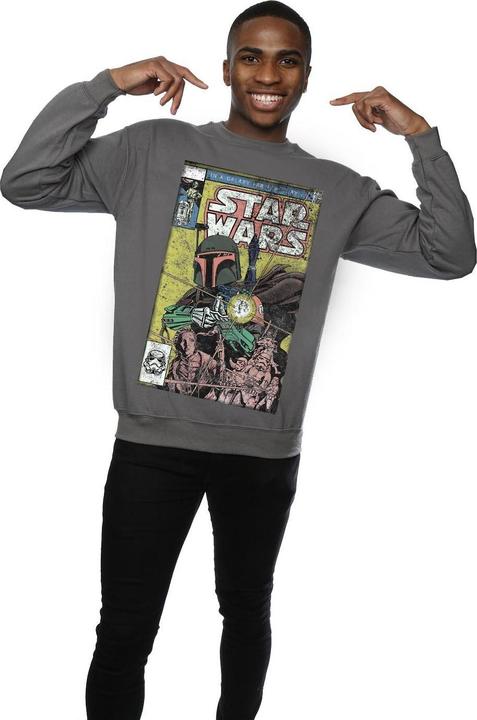 Produktbild Star Wars Boba Fett Comic Sweatshirt (L)