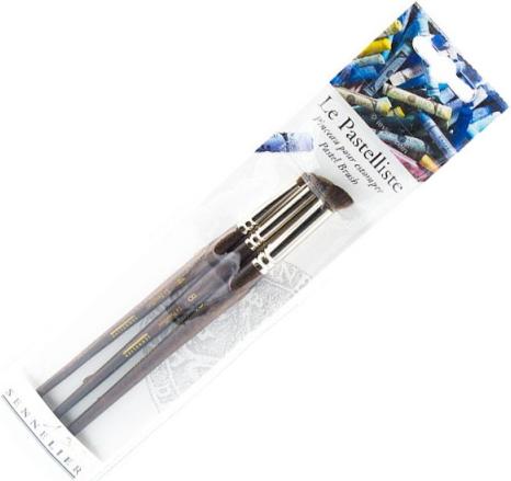 Actual product image Sennelier Brush Le Pastel Bar Set of 3 (120 mm)
