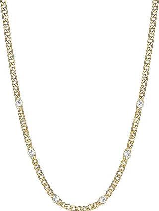 Brosway Gold-plated necklace with Symphonia BYM84 crystals (L)