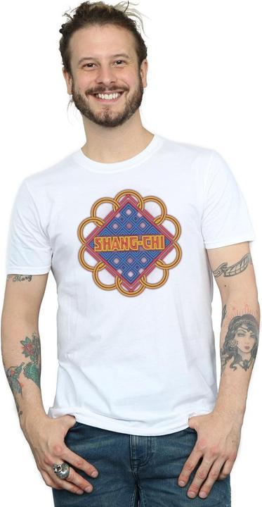 Immagine prodotto Shang-Chi And The Legend Of The Ten Rings Neon Ring Logo Maglietta Uomo (L)